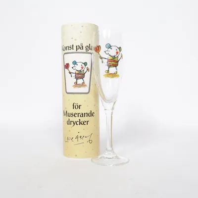 Champagneglas (Beige, Flerfärgad) från Ritzenhoff