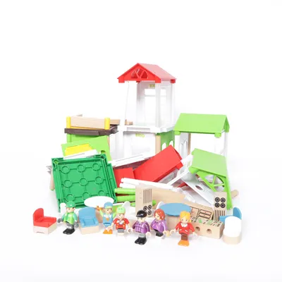 Byggsats (Grön, Röd, Flerfärgad) från Brio