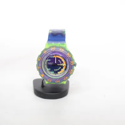 Armbåndsur (Blå, Flerfarvet) fra Swatch