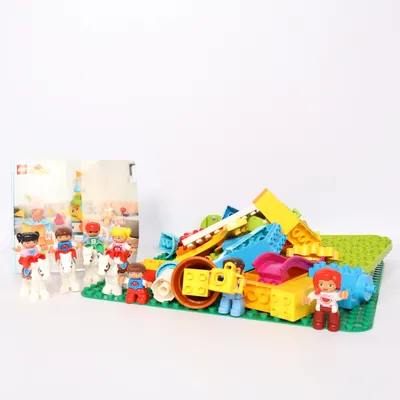 Klossar (Duplo town 10840 stor nöjespark) från LEGO Duplo