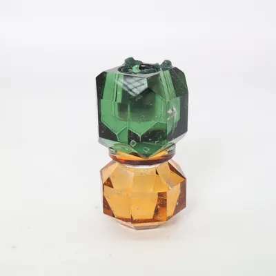 Candle holder (Green, Orange) from Xenos