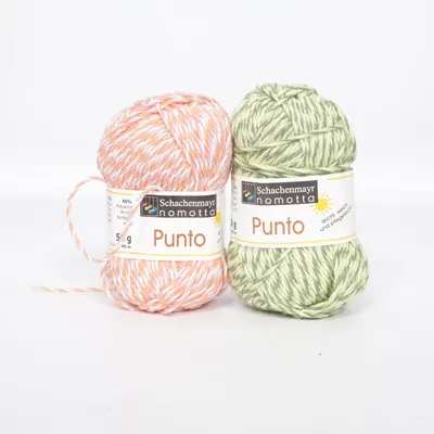 Yarn (Green, Pink) from Punto