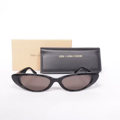 Sonnenbrille (Schwarz) von COS Acetat, Messing, Polyamid