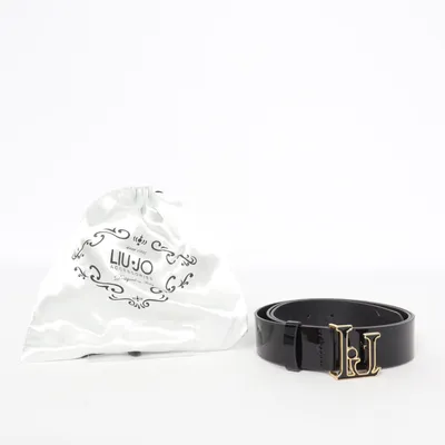 Belt (Black) from Liu Jo Cotton, Polyester, Polyurethane