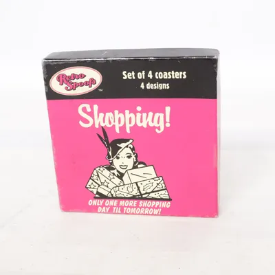 Coasters (Shopping!) from Retro Sport