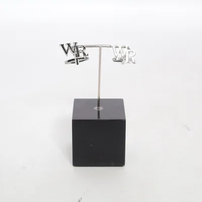 Manschettknappar (Silverfärgad) Okänd metall