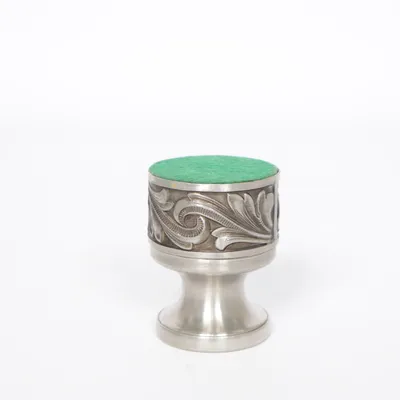 Ljuslykta (Silverfärgad) från Norsk Tinn Pewter