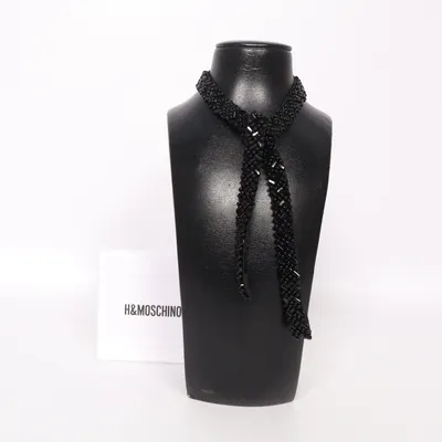 Halsband (Svart) från H&M x Moschino Okänd metall
