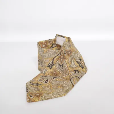 Tie (Yellow, Brown, Multicolored) from Edsor Kronen Silk