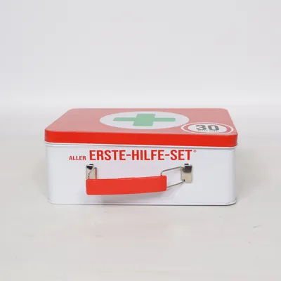 Førstehjælpskasse (Rød, Hvid, Grøn)