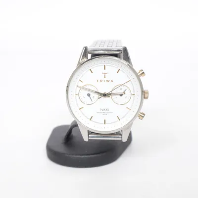 Wristwatch (Silver, White, Gold) from Triwa