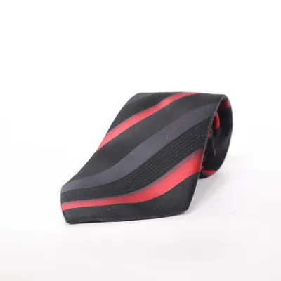 Tie (Black, Red, Gray) from Madison Avenue Silk
