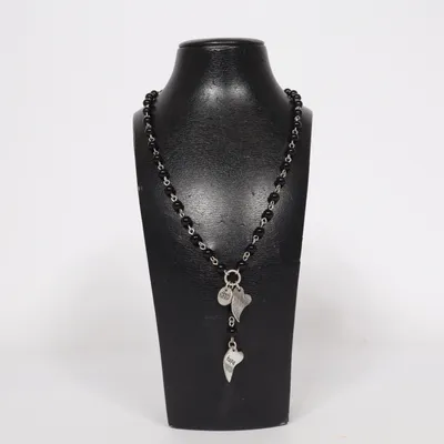 Necklace (Black, Silver) from Diddi Unknown metal