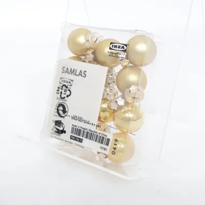 Kerstversiering (Goud) van IKEA