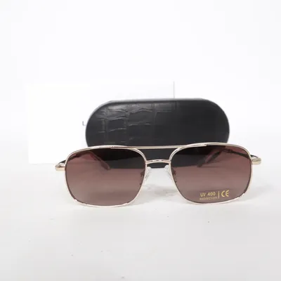 Sunglasses (Brown, Silver) from LaMania