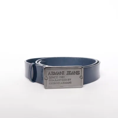 Riem (Zwart) van Armani Jeans Leer