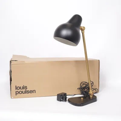 Bureaulamp (Zwart, Goud) van Louis Poulsen