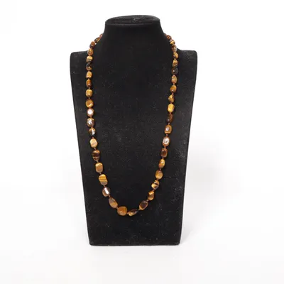 Necklace (Brown) Unknown metal