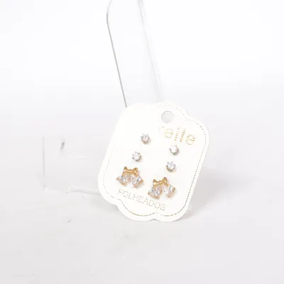 Boucles d'oreilles (Or) de Mirelle Métal inconnu