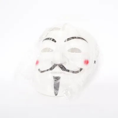 Masquerade-masker (Wit, Zwart)