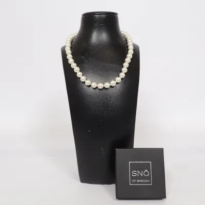 Ketting (Wit, Zilver) van Snö of Sweden Onbekend materiaal