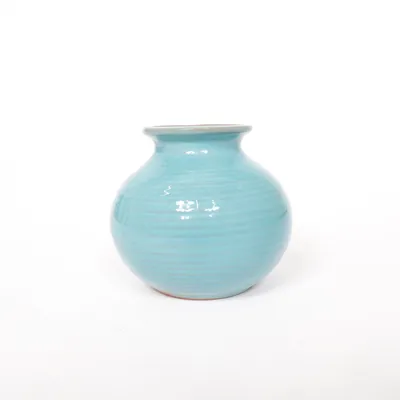 Vase (Turquoise) de Hertwig