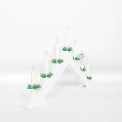 Electric advent candle holder (White, Multicolored) from Harald Nyborg