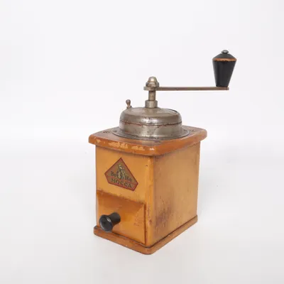Koffiemolen (Bruin, Zilver) van Mocca