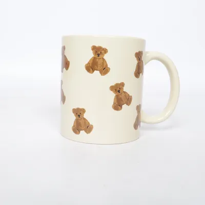 Mugg (Beige, Flerfärgad)