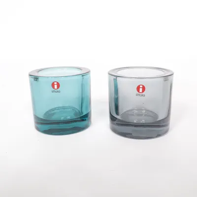 Bougeoir  (Bleu, Gris) de Iittala