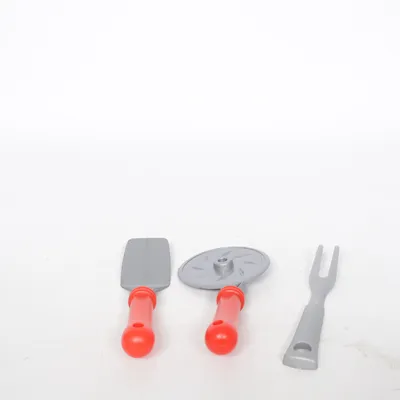 Poppenservies (Grijs, Rood) van Smoby