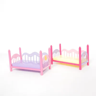 Dukkehus møbler (Pink, Lilla, Gul) fra Simba Toys