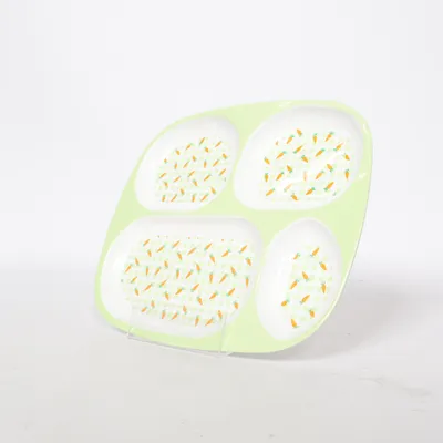 Set de vaisselle pour enfant (Vert, Blanc, Multicolore) de Rice