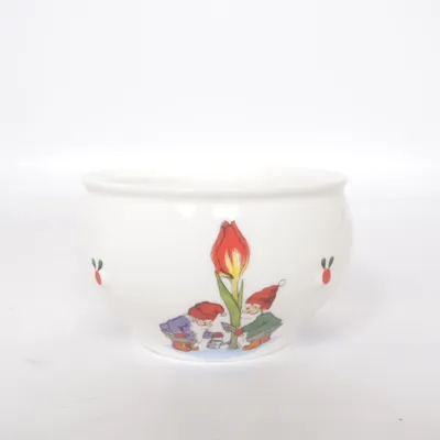 Skål (Vit, Flerfärgad)