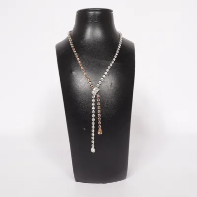 Necklace (Silver, Brown) from Caroline Svedbom Unknown metal