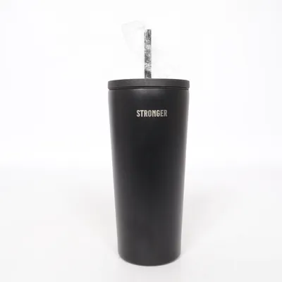 Water bottle (Black) from Stronger