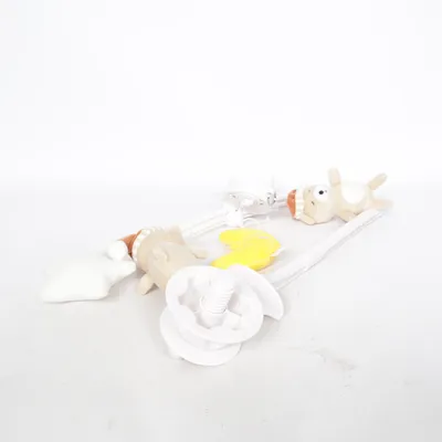 Mobile de lit (Blanc, Jaune, Marron) de Alice & Fox