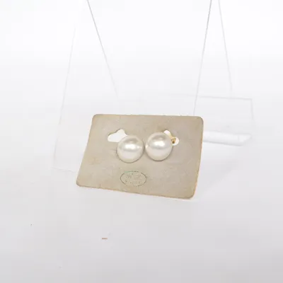 Boucles d'oreilles clips (Blanc) de Bijoux Métal inconnu