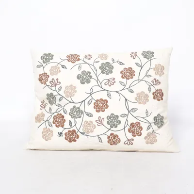 Prydnadskudde (Beige, Flerfärgad) från Linum