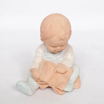 Figurine (Brown, Blue) from JIE Keramik