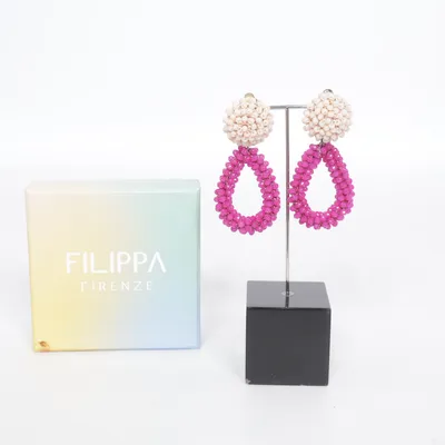 Clipoorbellen (Roze) van FILIPPA Firenze Onbekend materiaal