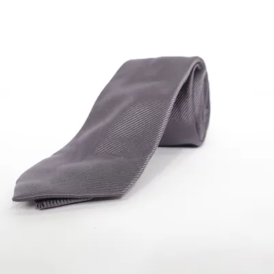 Cravate (Gris) de Tailor & Son Soie