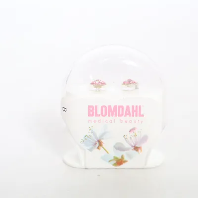 Oorbellen (Wit, Roze) van Blomdahl Onbekend materiaal