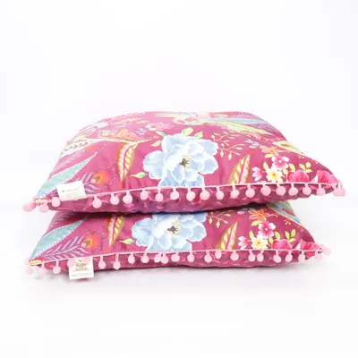 Cushion (Purple, Multicolored) from Happiness