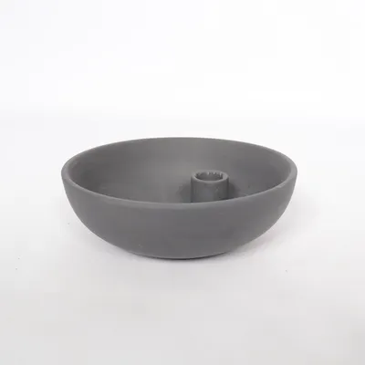 Candle holder (Black, Gray) from Storefactory