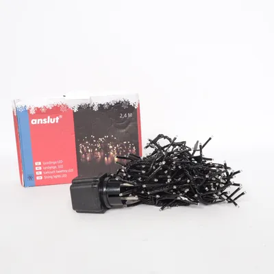 String lights (Black) from Anslut
