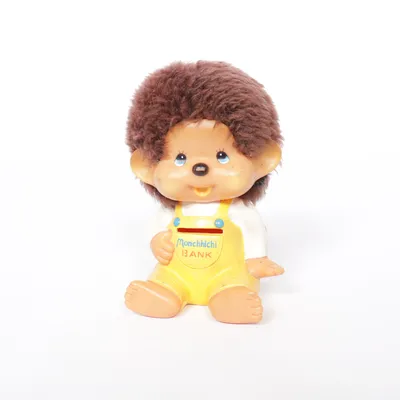 Sparebøsse (Brun, Gul, Flerfarvet) fra Monchhichi