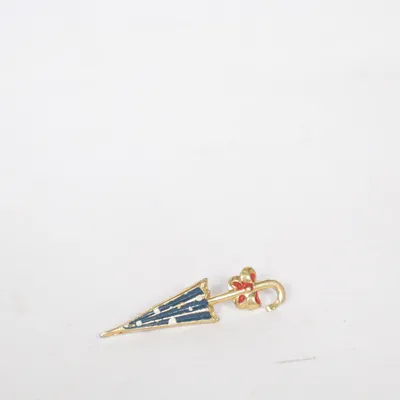 Broche (Goud, Blauw, Meerkleurig) Onbekend materiaal