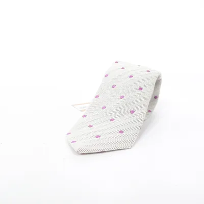 Cravate (Gris, Violet) de Eton Soie, Laine