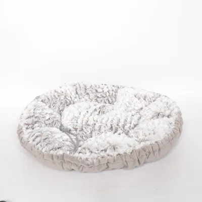 Husdjurssäng (Grå, Vit)